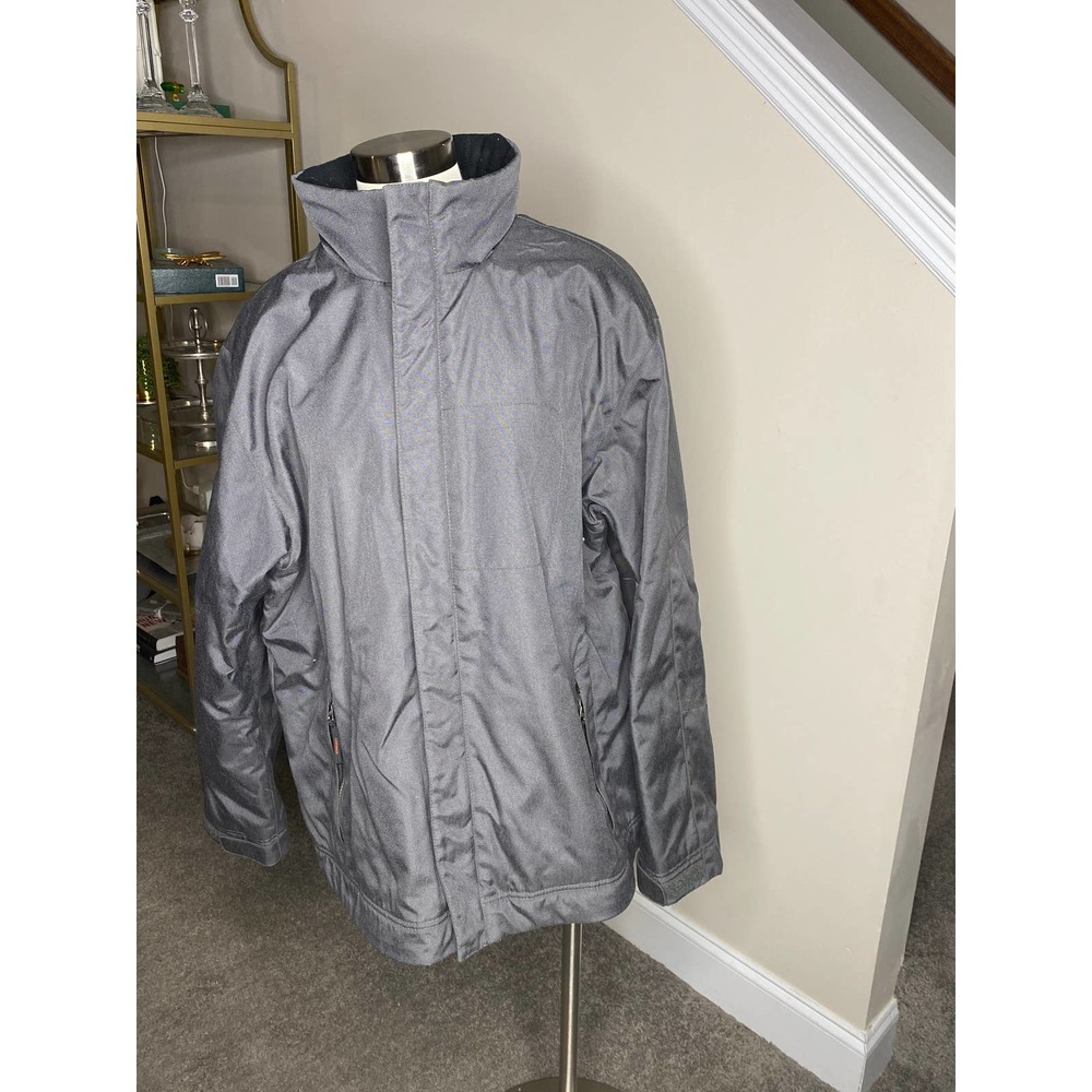 Banana Republic men's dark gray winter coat, size large